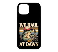 Custodia per iPhone 15 Noi trascina All'alba Frog Trucker