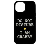 Custodia per iPhone 15 Non disturbare Sono Crabby Crostacei Osservatore