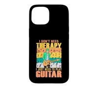 Custodia per iPhone 15 Non ho bisogno di terapia Ho bisogno di suonare la chitarra