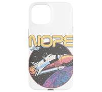 Custodia per iPhone 15 Nope Divertente Astronauta Spazio Missione Pianeta Razzo Scienza