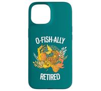 Custodia per iPhone 15 O-Fish-Ally Pensionato Divertente Koi Amante Pensione
