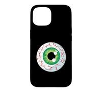 Custodia per iPhone 15 Occhio spaventoso di Halloween