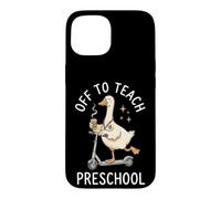 Custodia per iPhone 15 Off To Teach Preschool Asilo Nido Educatore