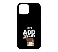 Custodia per iPhone 15 Okapi Lover Okapi Animali Rari Animali Selvatici Amante