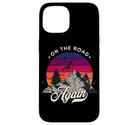 Custodia per iPhone 15 On The Road Again - Design vintage Wilderness Adventure