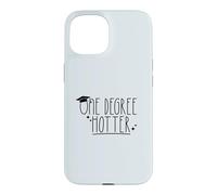 Custodia per iPhone 15 ONE DEGREE HOTTER - Cappello divertente per laureati