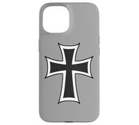 Custodia per iPhone 15 ORDINE TEUTONIC EMBLEMA CROCE CAVALIERI TEUTONICI CROCIATE