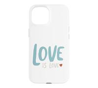 Custodia per iPhone 15 Orgoglio dire che l'amore è amore