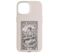 Custodia per iPhone 15 Orgoglio e pregiudizio, Jane Austen; Signor Darcy Elizabeth Bennet