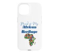 Custodia per iPhone 15 Orgoglioso patrimonio africano cultura radici e identità design