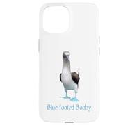 Custodia per iPhone 15 Ornitologia della razza di uccelli Booby dai piedi blu