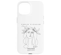 Custodia per iPhone 15 Pablo Picasso PAPL2205 - Disegno artistico guerra e pace