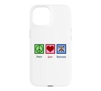 Custodia per iPhone 15 Pace Amore Procioni Carino Procione
