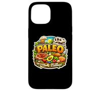 Custodia per iPhone 15 Paleo Mangia Pulito Come Un Caveman Nutrizione Amante Dieta Sana