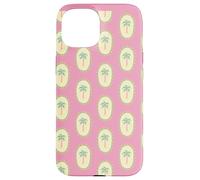 Custodia per iPhone 15 Palm Tropical Tree Summer Beach Island Style