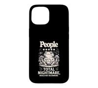 Custodia per iPhone 15 People Total Nightmare non consiglierebbe Frog No Grazie
