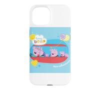 Custodia per iPhone 15 Peppa Pig Beep