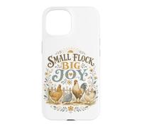 Custodia per iPhone 15 Piccolo gregge Big Joy Backyard Chicken Farm Amante