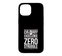 Custodia per iPhone 15 Pigro Gourmet Cucina Ricette facili Veloce Pasti eleganti Trucchi