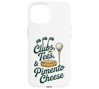 Custodia per iPhone 15 Pimento Cheese Golf Design