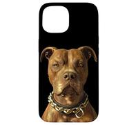 Custodia per iPhone 15 Pitbull Bulldog Pittie Cane American Pit Bull Terrier