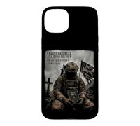 Custodia per iPhone 15 Plus 2 Timothy 2:3 Endure Hardness as a Good Soldier of Christ