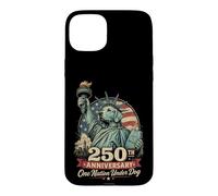 Custodia per iPhone 15 Plus 250 Year Anniversary USA Labrador Dog