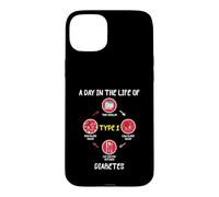 Custodia per iPhone 15 Plus A Day In The Life of Type 1 Diabetes Awareness Diabetic Gift