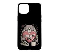 Custodia per iPhone 15 Plus Abbi cuore, ti tollero