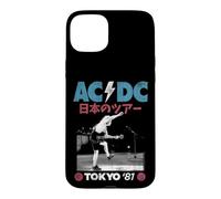 Custodia per iPhone 15 Plus AC/DC Angus Live Tokyo Giappone 1981