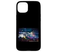 Custodia per iPhone 15 Plus AC DC Live Arena Stage Rock Concert Thunder Tour