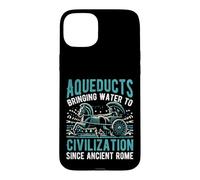 Custodia per iPhone 15 Plus Acquedotti portano acqua alla civiltà fin dall'antica Roma
