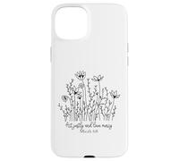 Custodia per iPhone 15 Plus Agire giustamente uomini e donne cristiani che amano Dio & Gesù