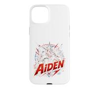 Custodia per iPhone 15 Plus Aiden Spider Nome Aracnid Azione Fumetti Supereroe Aiden