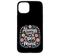 Custodia per iPhone 15 Plus Always Keep An Open Mind Pensiero pratico -