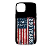 Custodia per iPhone 15 Plus America 250th Independence Day 250 Anniversary USA Flag