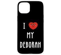 Custodia per iPhone 15 Plus Amo Deborah Nome Divertente