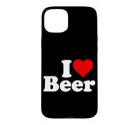 Custodia per iPhone 15 Plus AMO LA BIRRA I HEART BEER