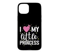 Custodia per iPhone 15 Plus Amo la mia piccola principessa figlia