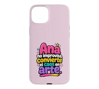 Custodia per iPhone 15 Plus Ana no improvvisa, convierte el caos en arte