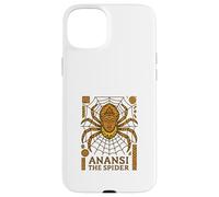 Custodia per iPhone 15 Plus Anansi il ragno Storie Folklore di imbroglioni dell'Africa occidentale