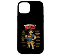 Custodia per iPhone 15 Plus Anatomy of a Papà Funny Dad Jokes Humor Gifts Father's Day