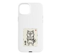 Custodia per iPhone 15 Plus Anime Japan Samurai Tatuaggio K-Pop Y2K Manga Geisha Kawaii