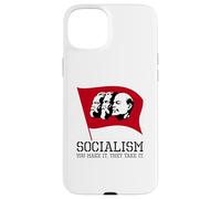 Custodia per iPhone 15 Plus Anticomunista e socialista politico - Marx Engels Lenin