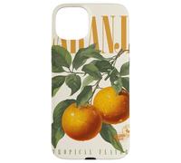 Custodia per iPhone 15 Plus Arancia Vintage Aroma Tropicale Frutta Biologica Arte Botanica