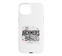 Custodia per iPhone 15 Plus Archimede Matematica Fisica Ingegnere Geometria greca