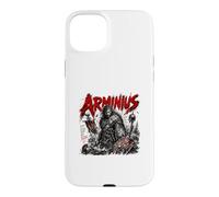 Custodia per iPhone 15 Plus Arminius Eroe germanico Battaglia nella foresta di Teutoburgo
