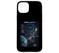 Custodia per iPhone 15 Plus Artemis 2 Mappa del percorso SLS Rocket Launch Mission To The Moon