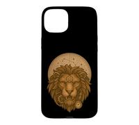 Custodia per iPhone 15 Plus Attrezzatura Leo Steampunk Zodiac Lion