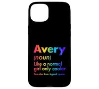 Custodia per iPhone 15 Plus Avery Like A Normal Girl Only Cooler Queen Nome